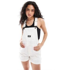 Vans Range Relaxed Shortalls - White Denim - Size M